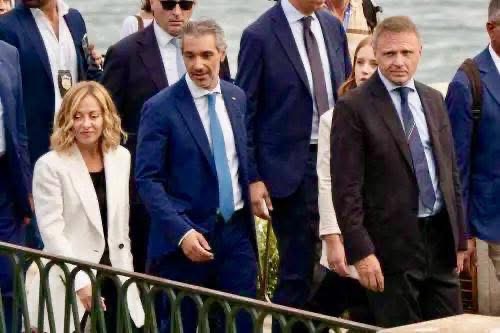 Luca Cannata durante il G7 Agricoltura a Siracusa