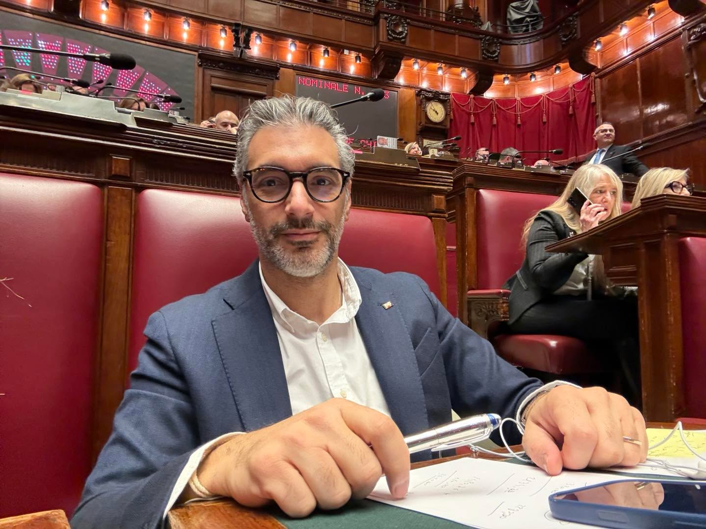 Ritratto di Luca Cannata alla Camera dei deputati